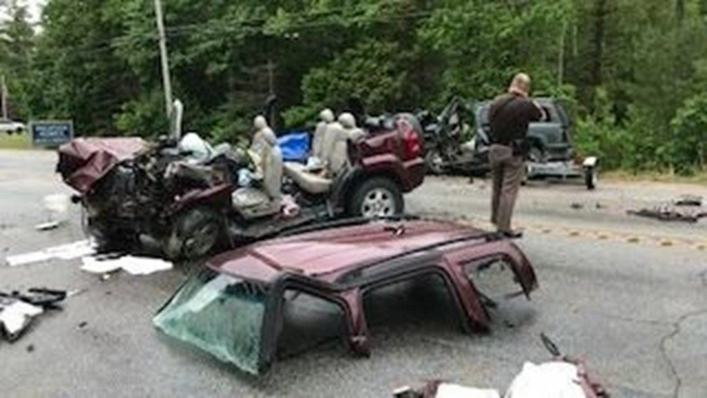 A mother and daughter from Bridgton were killed Tuesday afternoon in a head-on crash along Route 302 in Casco. The Cumberland County Sheriff's Office said a Jeep driven by Jamie Mantz, 53, crossed the center line near Cold Springs Road for unknown reasons and hit an SUV head-on.
