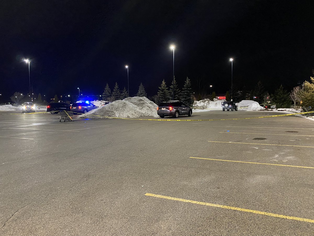 Police are investigating a reported shooting outside of Walmart in Scarborough tonight, per dispatch. The store is still open.