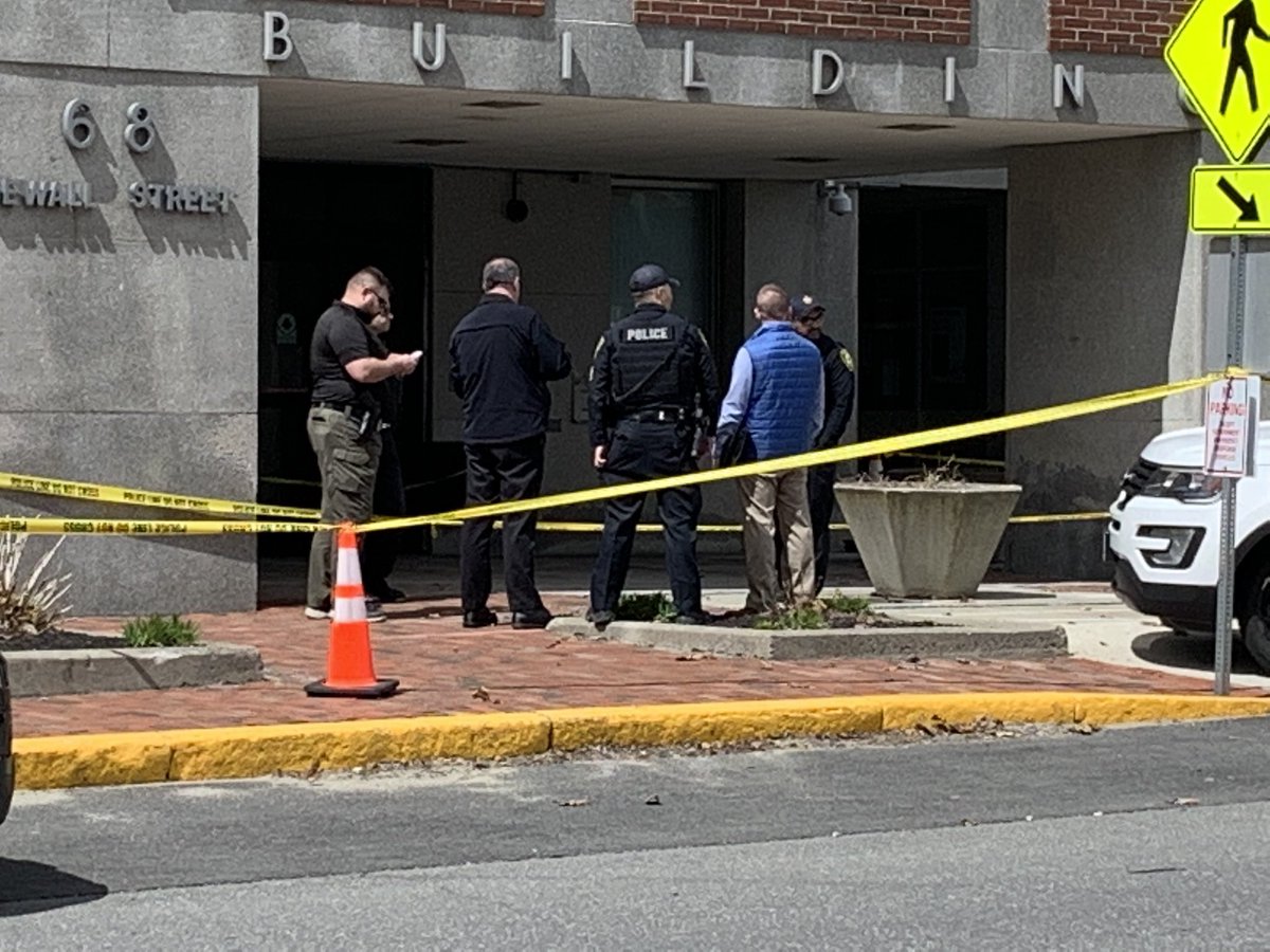 Police are questioning a person involved in a disturbance or altercation at the federal building in Augusta. Police aren't saying much. But it happened in the first floor, which was evacuated. Others in the building did not have to evacuate. 