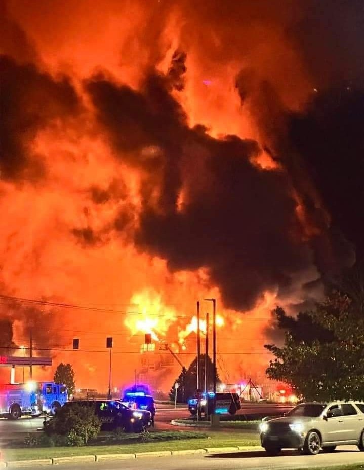 Auburn, Maine -Androscoggin County - Fourth Alarm Fire*138 Mt Auburn Avenue, overnight fire involving an apartment complex under construction.M utual Aid was requested from Oxford and Cumberland Counties
