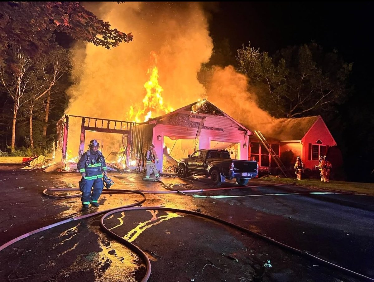 Windham -Perk's Peak Road,All Hands Structure Fire.A Tanker Strike Team was also requested due to water supply issues.Mutual Aid from Gray, Standish, Westbrook, Raymond, Gorham, Casco, and Falmouth, assisted on scene, and for station coverage